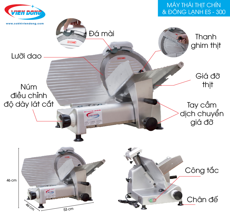 Hướng dẫn sử dụng máy cưa thịt đông lạnh